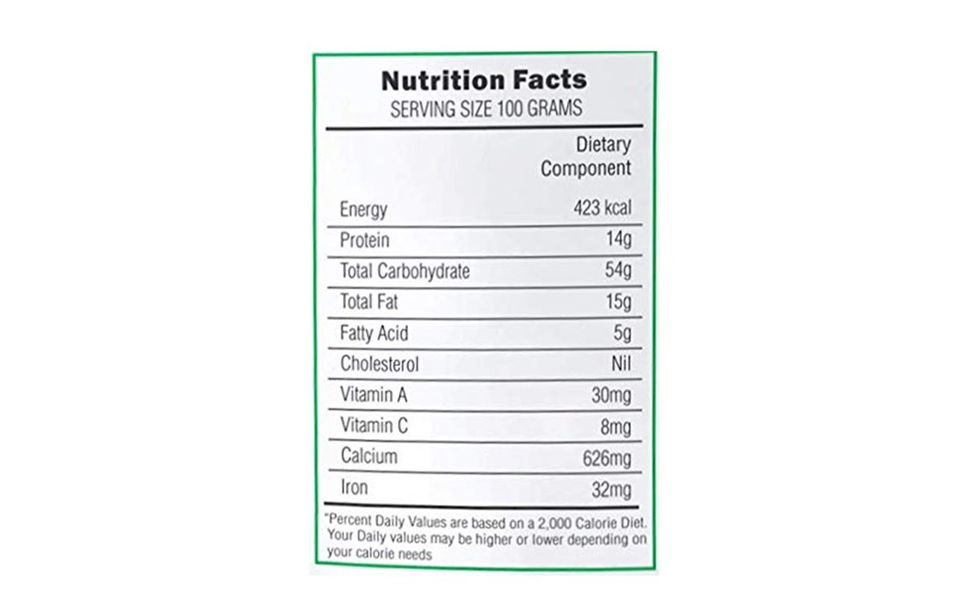 Nature's Gift Curry Leaves Powder    Pack  1 kilogram